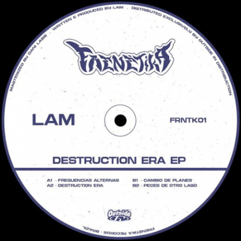 ( FRNTK 01 ) LAM - Destruction Era ( 12" ) FRENÉTIKA RECORDS